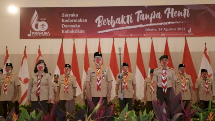 60 Tahun Pramuka Indonesia, Ridwan Kamil Disematkan Lencana Karya Bakti