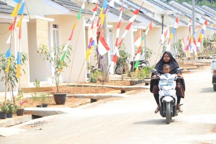 Ilustrasi, suasana rumah khusus warga relokasi terdampak pembangunan Bendungan Kuningan, Jawa Barat (Dok. Kementerian PUPR)