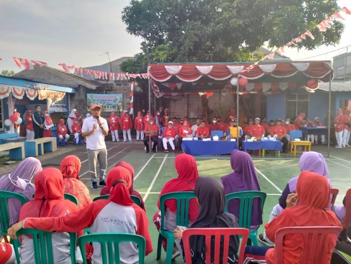 Hadiri Senam Bersama di Sukamaju, IBH Sampaikan Sejumlah Pesan