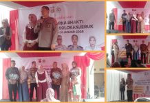 Polsek Solokanjeruk Gelar Syukuran Pelepasan 3 Personel Purna Bhakti, Dedikasi Mereka Dihargai Seluruh Masyarakat